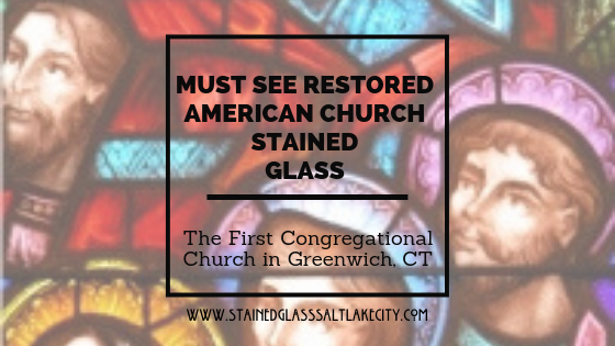 MUST SEE RESTORED AMERICAN CHURCH STAINED GLASS (1)